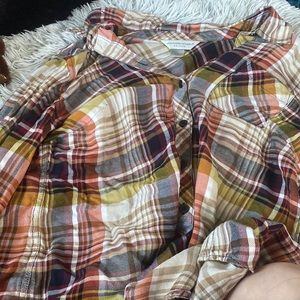 multi colored flannel